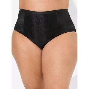 Torrid Curve 360 Smoothing Sexy Brief Microfiber Lace Black Size 1 Plus Lingerie